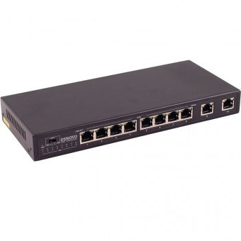 8-портовый неуправляемый PoE коммутатор OSNOVO SW-20820/B (96W) Fast Ethernet купить по лучшей цене