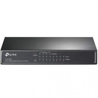 8-портовый Fast Ethernet PoE-коммутатор TP-Link TL-SG1008P купить по лучшей цене