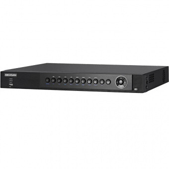 4-канальный гибридный регистратор Hikvision DS-7204HQHI-F1/N (B) с поддержкой HD TVI/AHD/CVBS/IP камер купить по лучшей цене