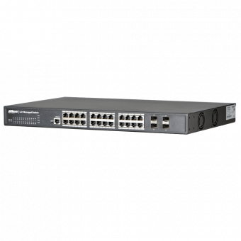 Управляемый 24-портовый Gigabit Ethernet L2+ коммутатор Dahua DH-PFS5424-24T купить по лучшей цене
