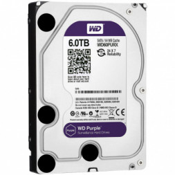 6 ТБ жесткий диск WD60PURZ серии WD Purple для систем видеорегистрации
