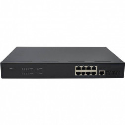 Управляемый 8-портовый (L2+) коммутатор Gigabit Ethernet Osnovo SW-70802/L2