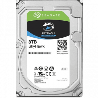 Жесткий диск Seagate ST8000VX004 серии SkyHawk на 8 Тбайт купить по лучшей цене
