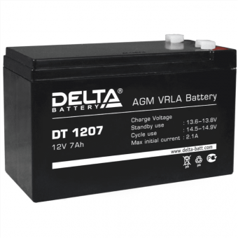 Аккумулятор Delta DT 1207 купить по лучшей цене