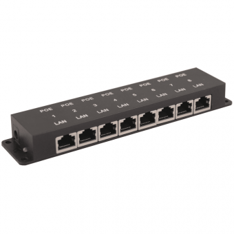 Пассивный Fast Ethernet PoE-инжектор Osnovo Midspan-8/P купить по лучшей цене