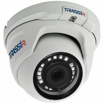 Сферическая 2 Мп IP-камера TRASSIR TR-D8121IR2 (3.6 мм) с ИК-подсветкой купить по лучшей цене