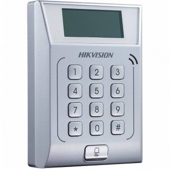 Терминал доступа Hikvision DS-K1T802M с встроенным считывателем Mifare карт купить по лучшей цене