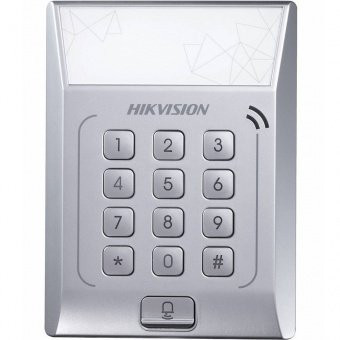 Терминал доступа Hikvision DS-K1T801M с встроенным считывателем Mifare карт купить по лучшей цене