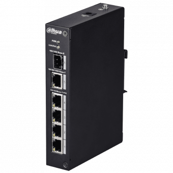 Уличный неуправляемый 4-портовый Fast Ethernet PoE-коммутатор Dahua DH-PFS3106-4P-60 купить по лучшей цене